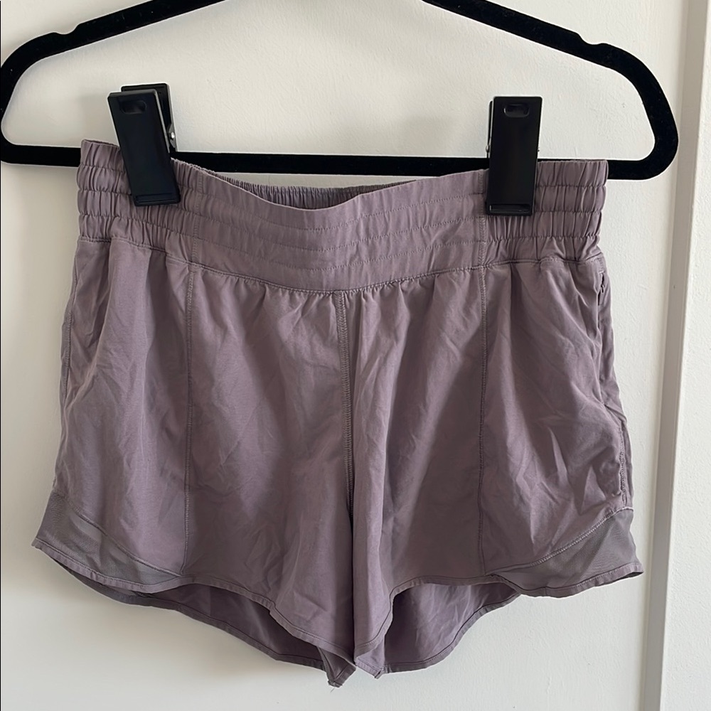 lululemon athletica Women's Lavender Gray Athletic Shorts